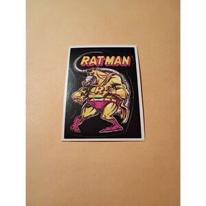 1983 General Mills Zero Heroes Trading Card Sticker Card Vintage #7